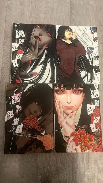 Kakegurui Volume 1, 2, 3 en 6! beschikbaar voor biedingen