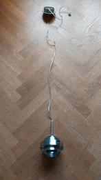 RVS hanglamp, Huis en Inrichting, Lampen | Hanglampen, Ophalen of Verzenden, Zo goed als nieuw, Metaal, 75 cm of meer
