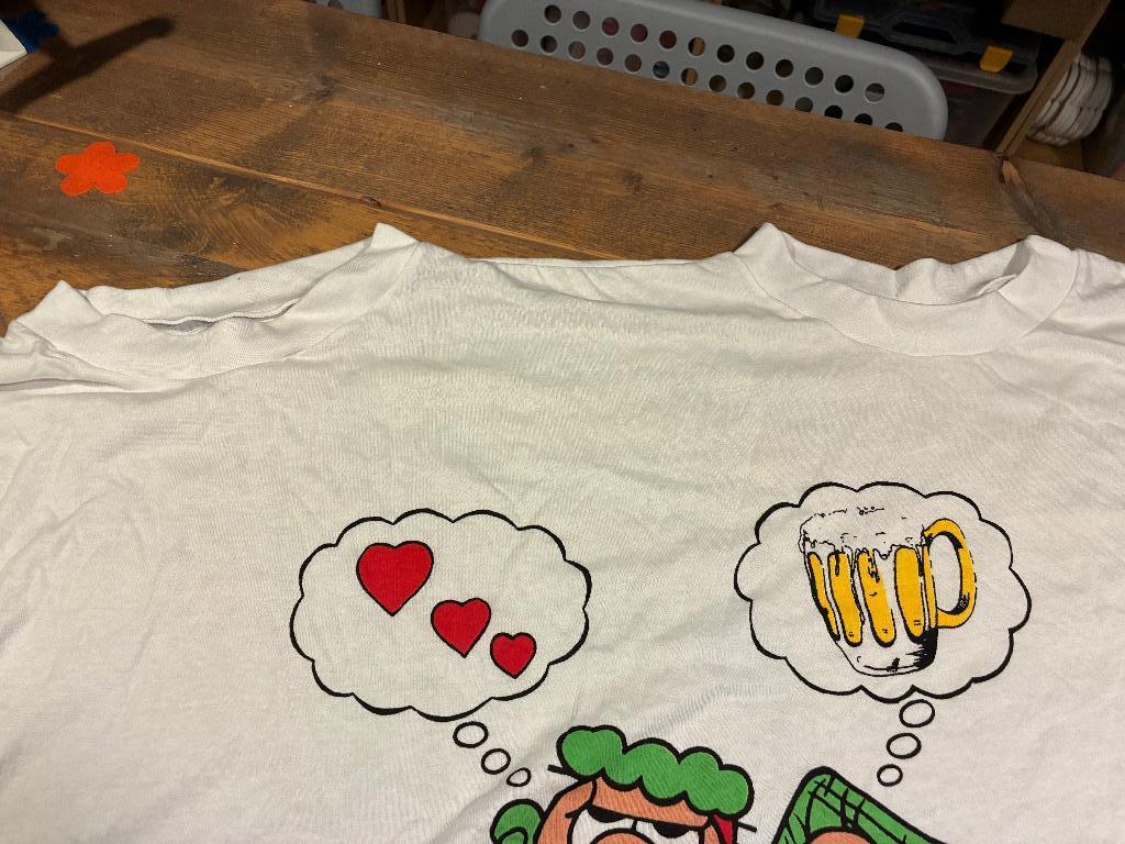 groot t-shirt voor 2 personen, Ophalen, Gebruikt, Feestartikel, Overige