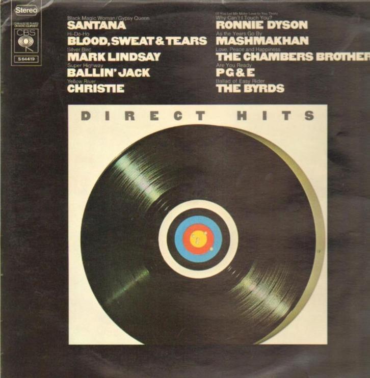 LP vinyl  Various Artist – Direct Hits (1971 - NL), Cd's en Dvd's, Vinyl | Rock, Gebruikt, Poprock, 12 inch, Verzenden