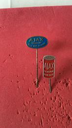 2 metalen speldjes Ajax schoonmaakmiddelen, Verzamelen, Merk, Speldje of Pin, Zo goed als nieuw, Verzenden
