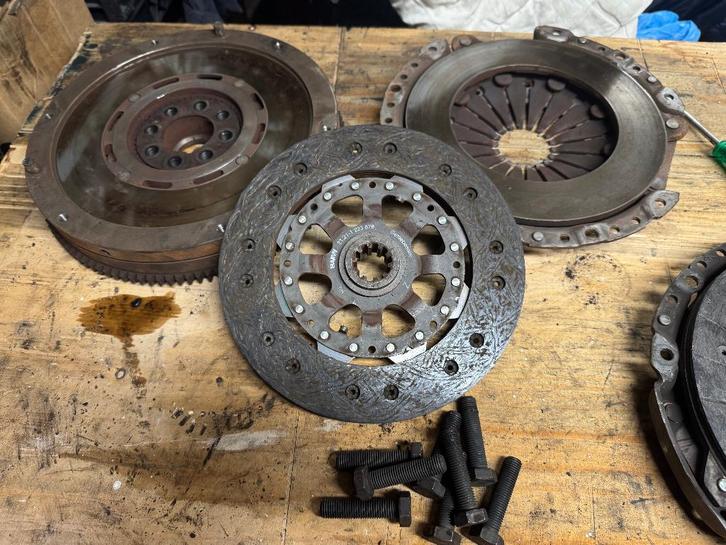 BMW E30 M21 324td Vliegwiel Koppeling en Drukgroep, Auto-onderdelen, Motor en Toebehoren, BMW, Gebruikt, Ophalen