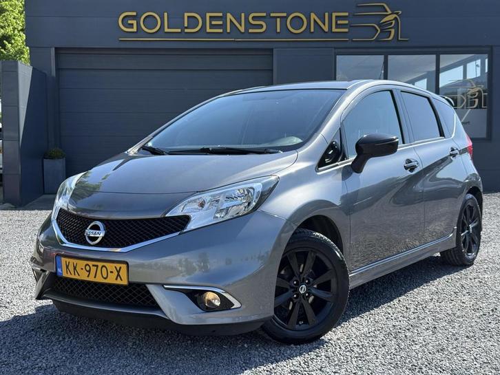 Nissan Note 1.2 Black Edition 2e Eigenaar,Navi,Trekhaak,Airc, Auto's, Nissan, Bedrijf, Te koop, Note, ABS, Airbags, Airconditioning