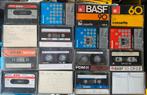 20€   80 Cassettebandjes -BASF, Philips - Mix Muziek, Gebruikt, Philips en basf, Overige genres, Ophalen of Verzenden