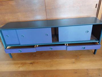 Vintage Retro Dressoir 60/70 Geverfd