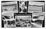 Terschelling, duinen, haven, boten, toren, Verzenden, 1940 tot 1960, Gelopen, Waddeneilanden