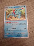 Feraligatr Foil - Pokémonkaart - 034/187, Ophalen of Verzenden, Zo goed als nieuw, Losse kaart, Foil