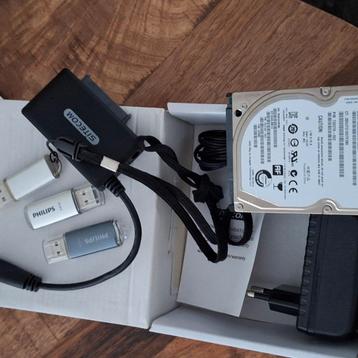 HDD, USB sticks en Sitecom adapter beschikbaar voor biedingen