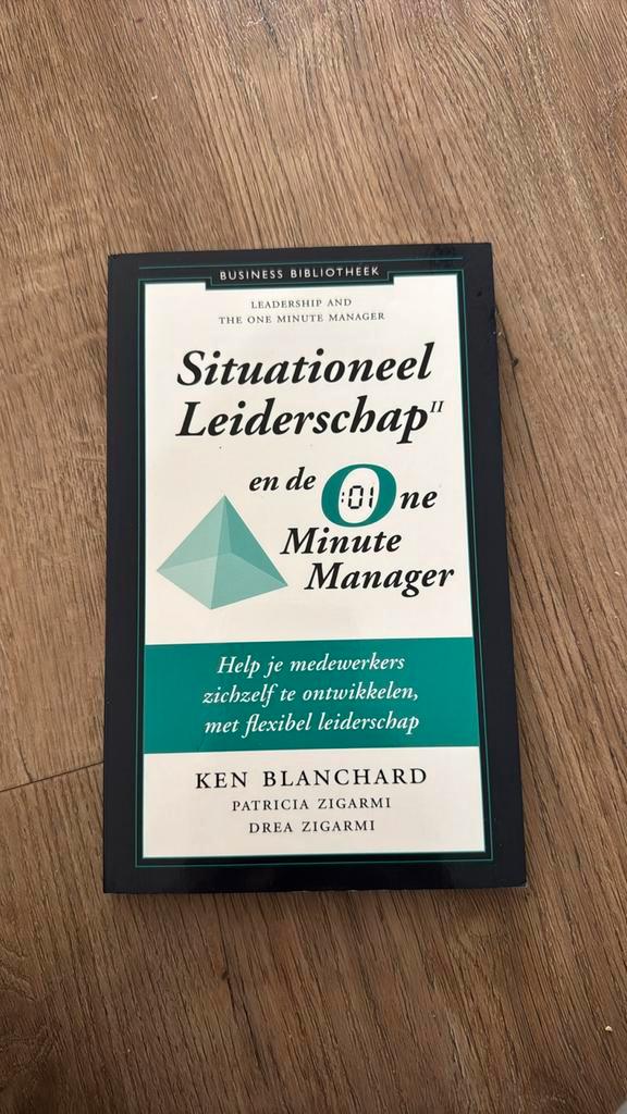 Situationeel leiderschap II en de One Minute Manager, Boeken, Economie, Management en Marketing, Zo goed als nieuw, Management