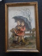 Vintage Hummel Print in Lijst, Ophalen of Verzenden