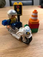 Lego Duplo Politiemotor 5679 - Compleet!, Ophalen of Verzenden, Gebruikt, Complete set, Duplo