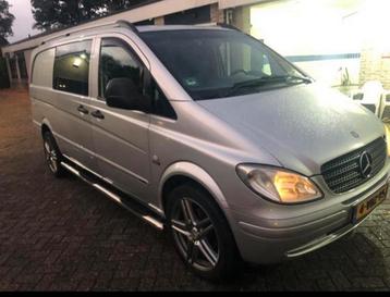 Silver Mercedes-Benz-Vito 2.1 CDi109 DC 2009 LuxLeatherSeats beschikbaar voor biedingen