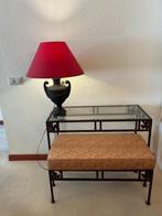 sidetable, Ophalen, Gebruikt, 50 tot 100 cm, Glas