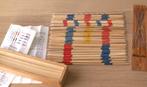 Vintage mikado spel inclusief spelregels in houten doosje, Antiek en Kunst, Ophalen of Verzenden