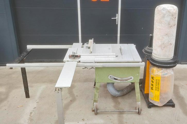 Elektra Beckum PK255 met diverse uitbreidingen, Doe-het-zelf en Verbouw, Gereedschap | Zaagmachines, Zo goed als nieuw, Cirkelzaag