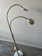 Witte staande lamp, Huis en Inrichting, Lampen | Vloerlampen, Ophalen of Verzenden, Gebruikt