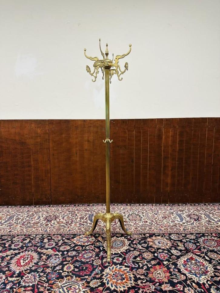 Klassieke Messing Kapstok, Antiek en Kunst, Antiek | Kantoor en Zakelijk, Ophalen