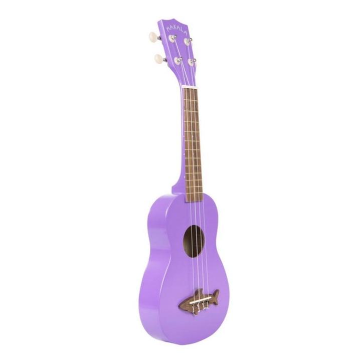 Kala Makala Shark Sea Urchin Purple sopraan ukelele, Muziek en Instrumenten, Instrumenten | Onderdelen, Nieuw, Akoestische gitaar