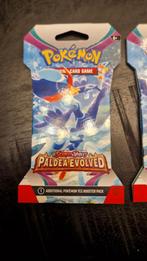 Pokémon TCG Scarlet & Violet Paldea Evolved sleeved booster, Nieuw, Ophalen of Verzenden, Booster