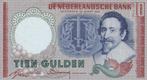 10 Gulden Bankbiljet 1953-Hugo de Groot-UNC., Verzenden, 10 gulden, Los biljet