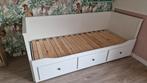 HEMNES
Bedbank met 3 lades, wit, 80x200 cm, Huis en Inrichting, Ophalen, Eenpersoons, Wit, Zo goed als nieuw