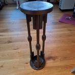 Art deco pedestal bloementafeltje brons, Antiek en Kunst, Ophalen of Verzenden