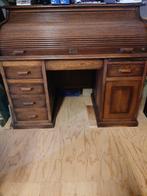 Lelijke ouderwetse secretaire, Ophalen, Zo goed als nieuw, Hout