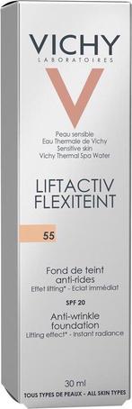 Vichy Liftactiv Flexiteint 55 Anti-Aging Foundation, Nieuw, Gehele gezicht, Camouflage, Verzenden