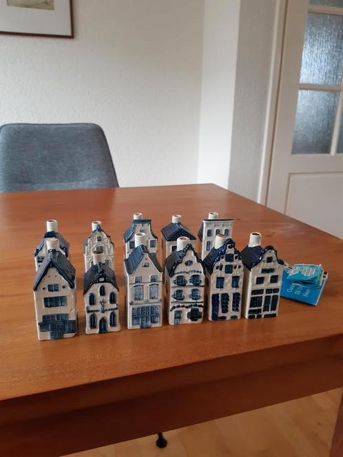 verzameling van 11 stuks Klm/Rynbende huisjes met 2 flyers, Verzamelen, KLM Huisjes, Zo goed als nieuw, Gevuld, Ophalen of Verzenden