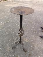 Smeedijzeren kaarsen standaard 56cm hoog, Ophalen, Gebruikt, 50 tot 75 cm, Zwart