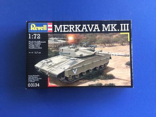 Revell 3134 Merkava Mk.III 1/72 Sealed, Hobby en Vrije tijd, Modelbouw | Auto's en Voertuigen, Nieuw, Tank, 1:50 of kleiner, Revell