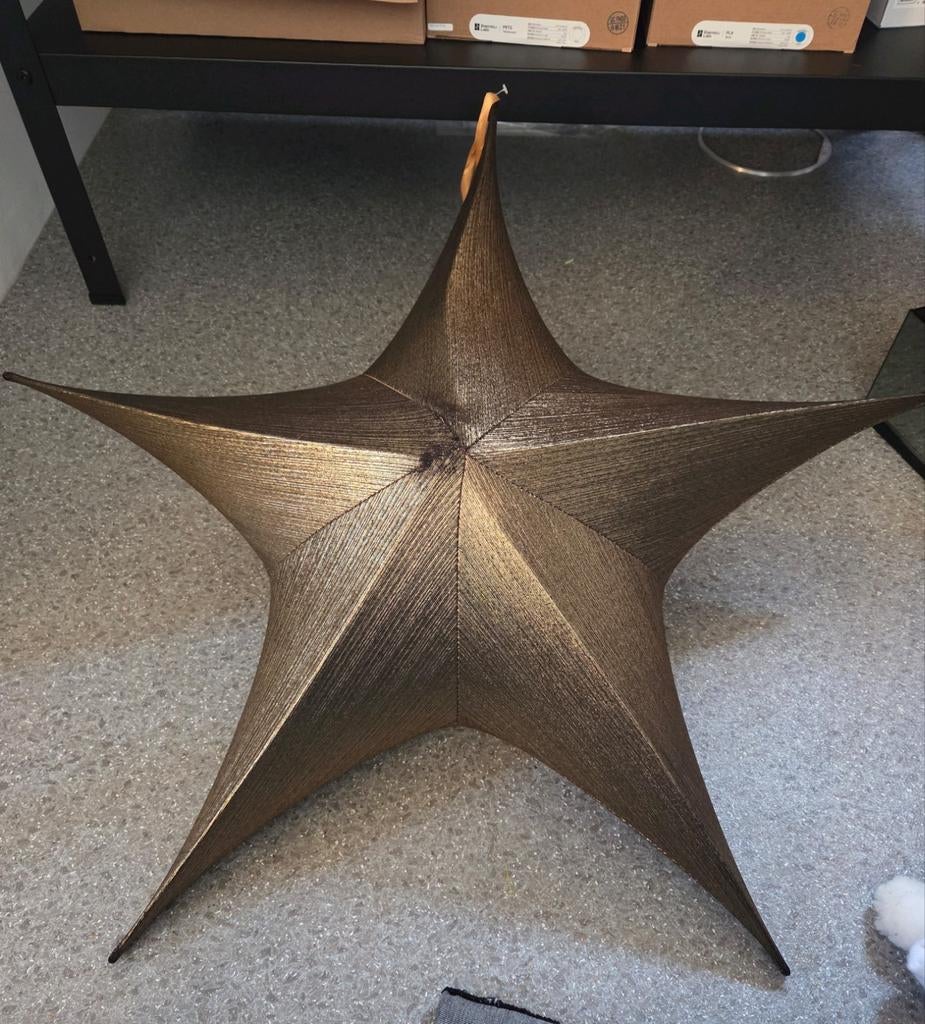 Gouden kerstster, Diversen, Kerst, Ophalen of Verzenden