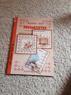 Kaarten met ponsmotieven, Ophalen of Verzenden, Zo goed als nieuw