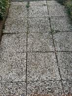 Grindtegels 50x50 - Rood & Wit, Tuin en Terras, Tegels en Klinkers, Ophalen, Gebruikt, 5 tot 10 m², Grind