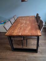 Mooie eettafel te koop, Huis en Inrichting, Tafels | Eettafels, Ophalen, Gebruikt, 50 tot 100 cm, 150 tot 200 cm
