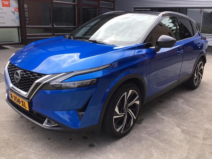 Nissan Qashqai 1.3 MHVE 158pk Xtronic Tekna Plus Pano Leer, Auto's, Nissan, Particulier, Qashqai, 360° camera, ABS, Achteruitrijcamera