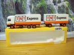 Lion Toys - Daf 95 - 6x4 - combi - TNT Express - in doos   3, Ophalen of Verzenden, Zo goed als nieuw, Bus of Vrachtwagen, Lion Toys