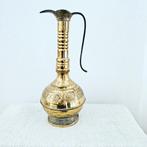 Vintage Koperen Kan met Inscriptie Jeruzalem, Ophalen of Verzenden