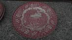 1x Aynsley Englands Heritage groot plat bord 24,5 doorsnee, Ophalen of Verzenden