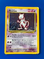 Mewtwo holo base set engels., Hobby en Vrije tijd, Verzamelkaartspellen | Pokémon, Ophalen of Verzenden, Gebruikt, Losse kaart