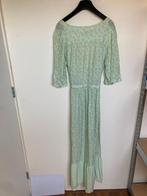 Anecdote lichtgroene wikkeljurk lang print maat 34, Blauw, Anecdote B.V., Ophalen of Verzenden, Zo goed als nieuw
