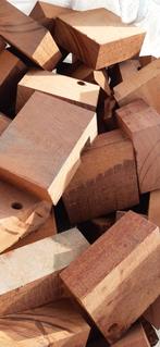Azobe hard haardhout, Tuin en Terras, Haardhout, 3 tot 6 m³, Ophalen, Overige houtsoorten, Blokken