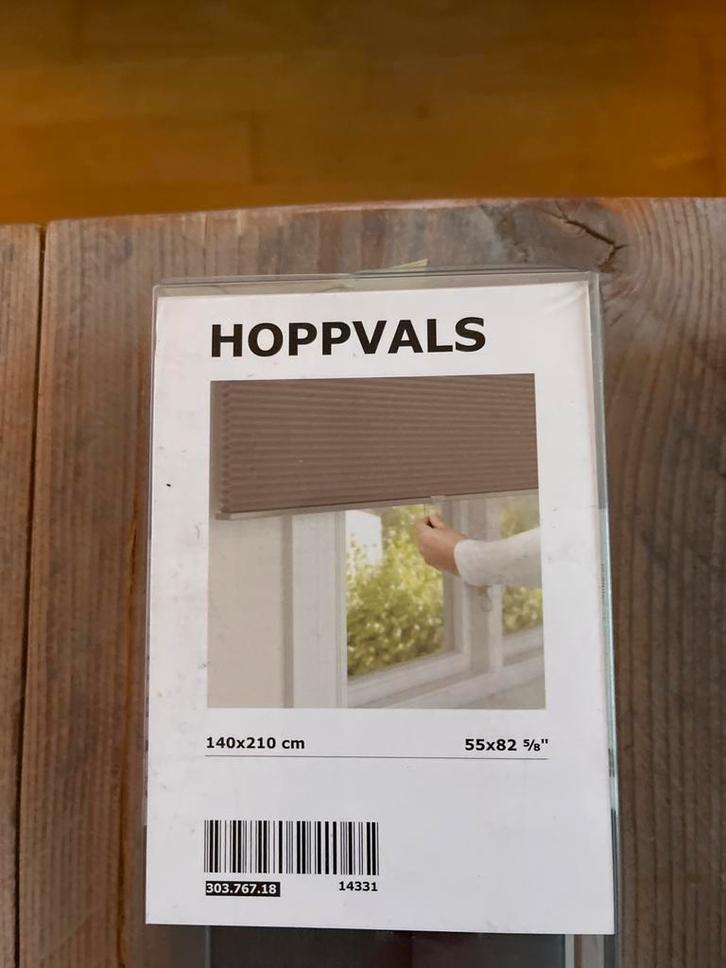 IKEA 4 Rolgordijnen Hoppvals 120x155 (2x) | 140x210 | 80x210, Huis en Inrichting, Stoffering | Gordijnen en Lamellen, Nieuw, 100 tot 150 cm