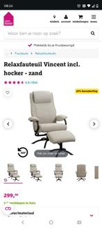 Mooie Comfortabele Fauteuil, Ophalen, Gebruikt, 75 tot 100 cm, Metaal