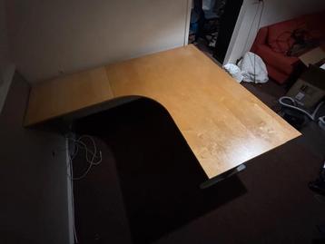 Ikea hoekbureau 220 x 160 - afbeelding 2