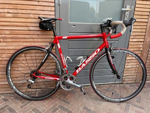 Basso Reef, maat 56, Dura-Ace 105, lichte fiets,, Fietsen en Brommers, Fietsen | Racefietsen, Gebruikt, Overige merken, Meer dan 20 versnellingen