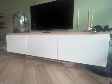 IKEA Besta TV Meubel - Hoogglans Wit - afbeelding 3