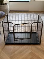 Honden/ puppy ren/ bench/ box, Ophalen, Zo goed als nieuw