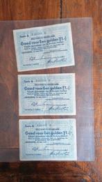 noodgeld Friesland 1 euro 1940, Postzegels en Munten, Bankbiljetten | Nederland, Ophalen, 1 gulden, Los biljet