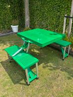 Opvouwbare picknicktafel, Ophalen, Gebruikt, Campingtafel